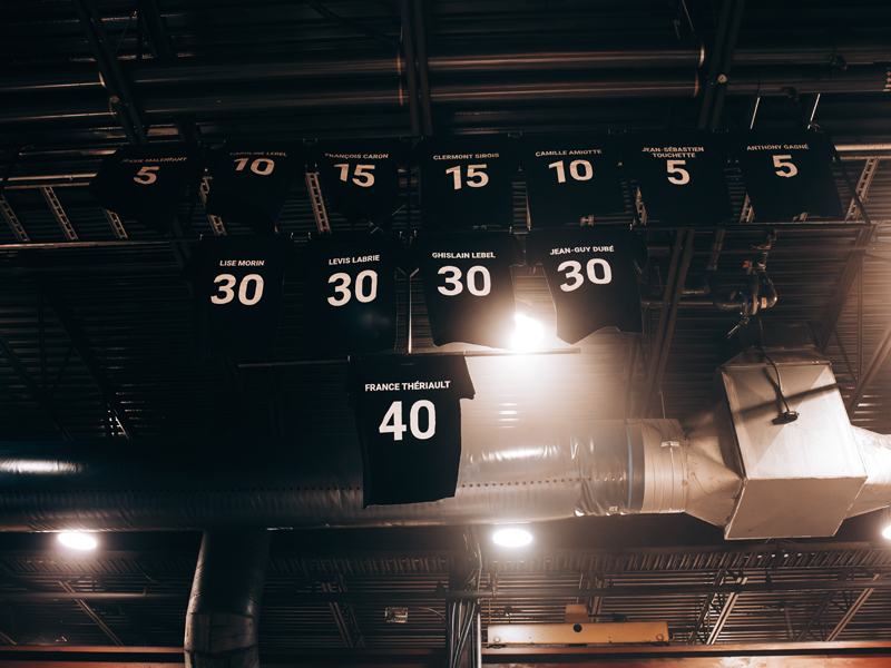 Levée des chandails